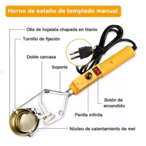 Crisol de Fundicion portatil para Soldadura 280W - Imagen 4