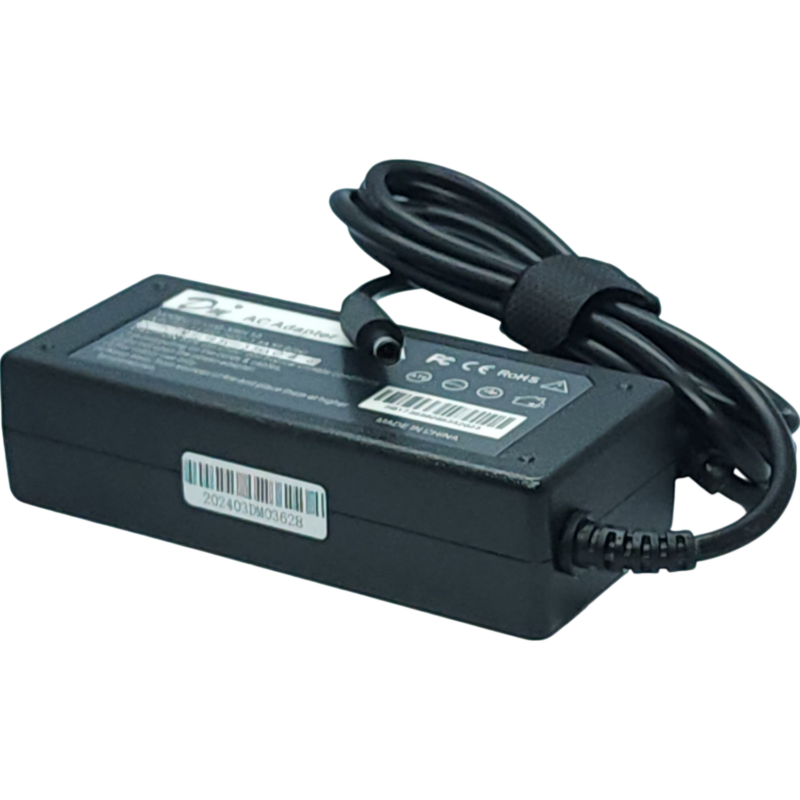 Cargador para notebook con cable de alimentación incluido, ideal para oficinas y técnicos en terreno