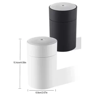 Mini humidificador ultrasónico de 260 ml ideal para aromaterapia, oficina y hogar